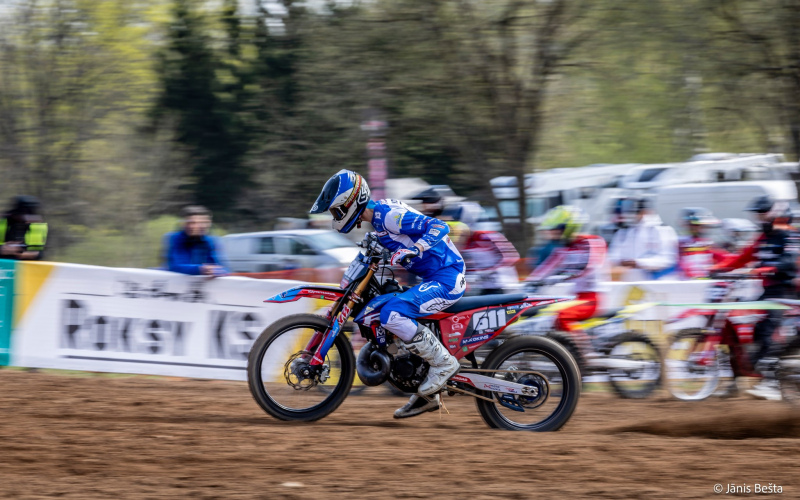 Kokins uzvar Latvijas motokrosa čempionāta 1.posmā; Straubergam - 2.vieta Kokins uzvar Latvijas motokrosa čempionāta 1.posmā; Straubergam - 2.vieta