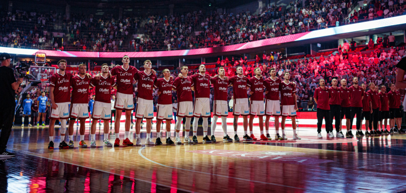 Latvijas basketbola izlase sāk gatavoties olimpisko spēļu kvalifikācijas turnīram