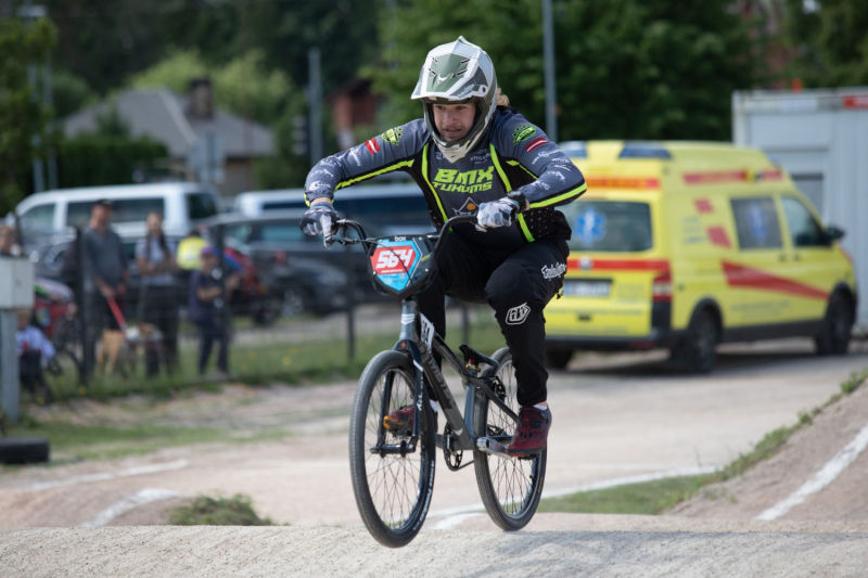 Dreiks Suveizda Latvijas BMX kausa 3.posmā izcīna 2.vietu