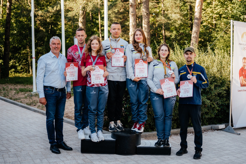 Tukuma komandai 3.vieta Latvijas čempionātā ložu šaušanā