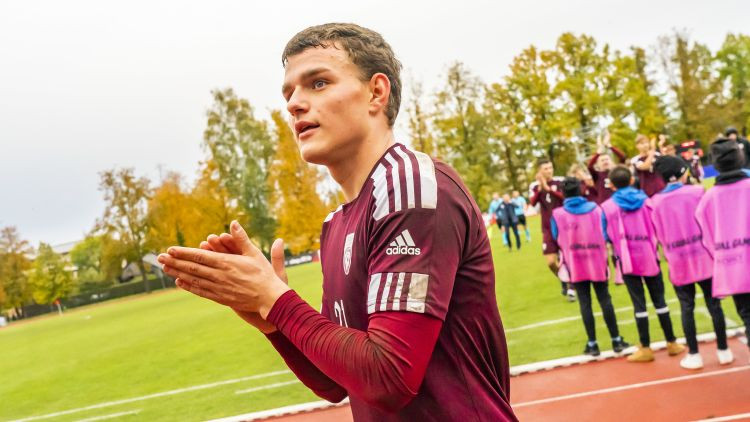 Anmanis gūst vārtus U21 Latvijas futbola izlases labā mačā ar Īriju